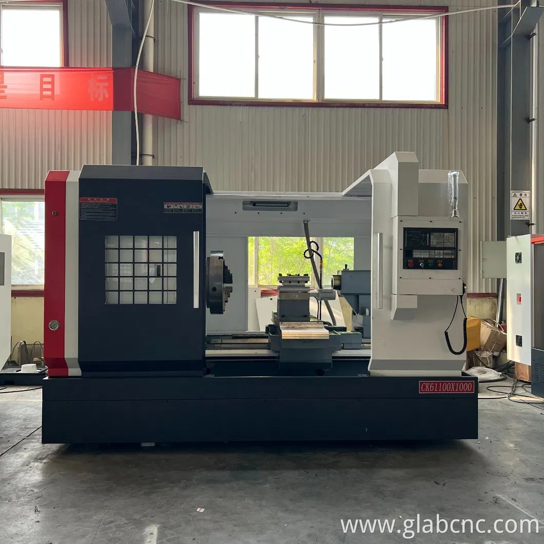 Ck61100 Hard Rail Fully Automatic Horizontal CNC Lathe with Wide Numerical Control System Metal Cutting Machine Tool